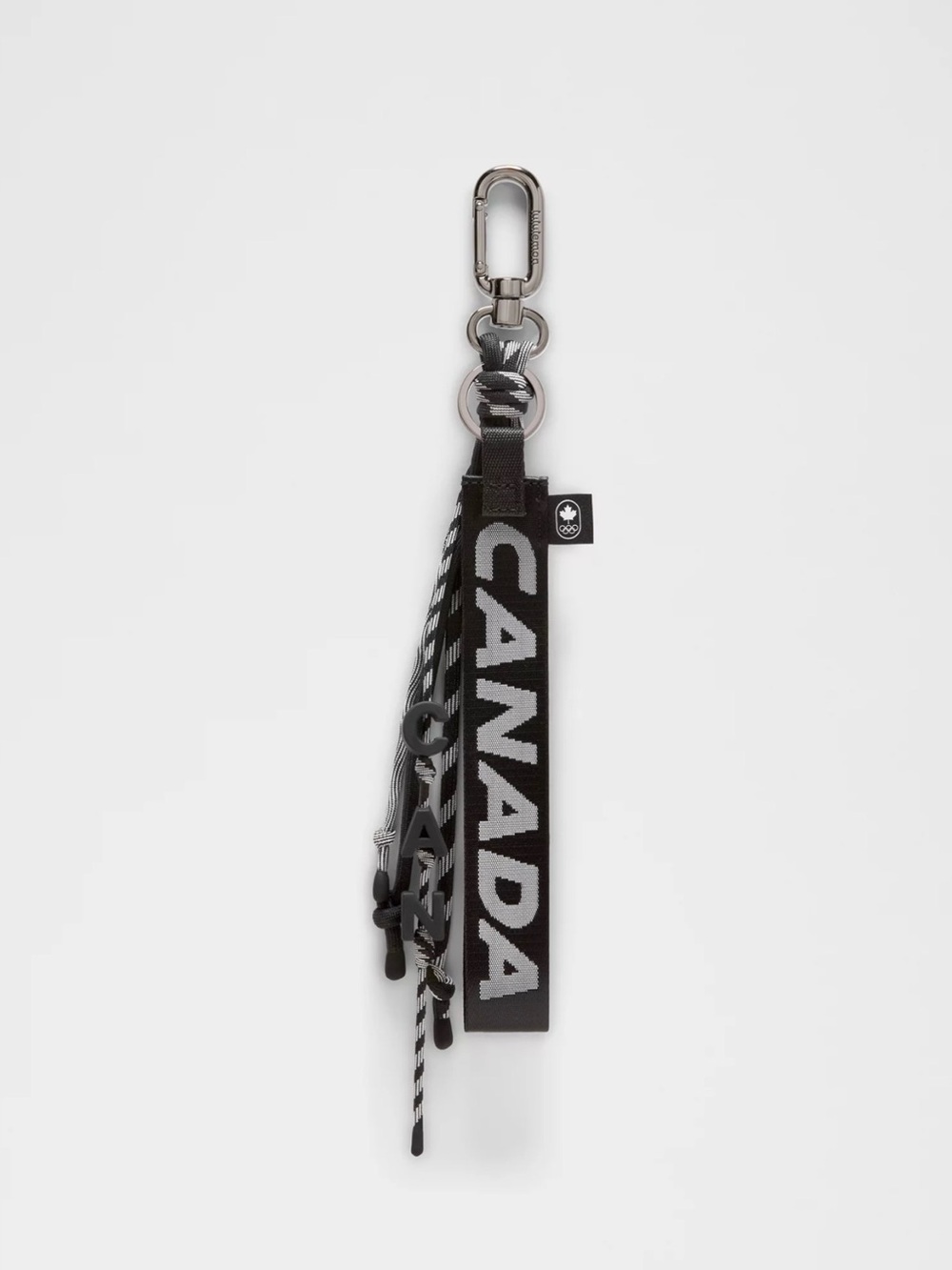 Lululemon Team Canada Paracord Keychain *COC Logo - NWT